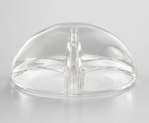 Serene structured saline breast implant